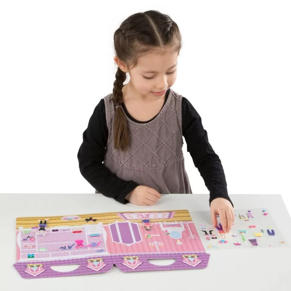 Melissa and Doug Tegne- & Malegrej<Aktivitetsbog Med Klistermaerker - Dress-Up