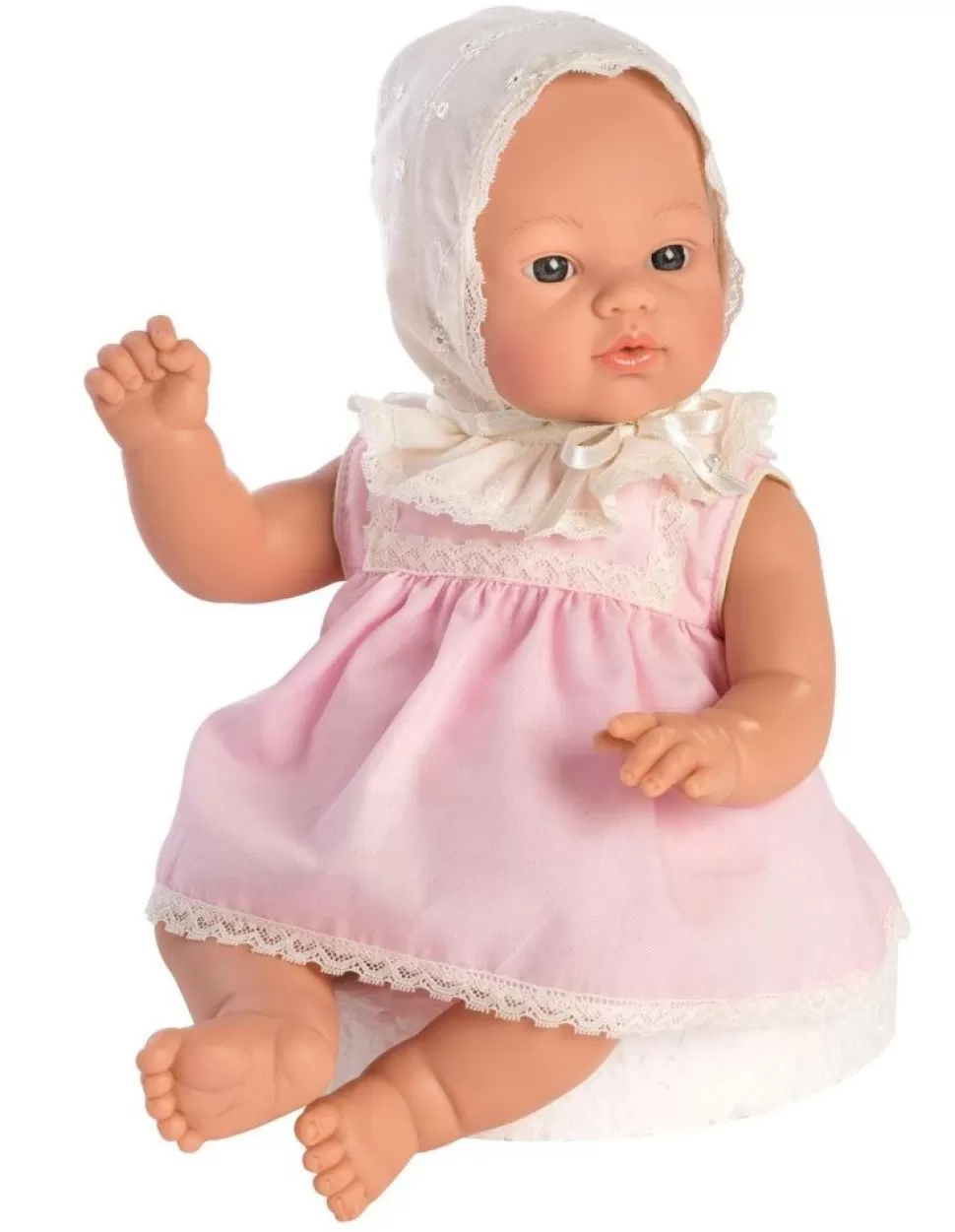 Así Dukker<Asi Dukke 36 Cm. Koke Pige - Med Sommerkjole