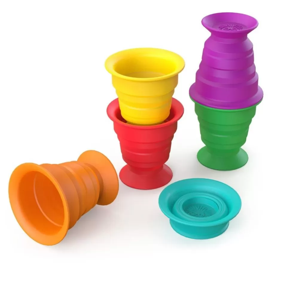 Baby Einstein Sorterings- & Stablelegetøj< - Stableleg M. Sugekopper