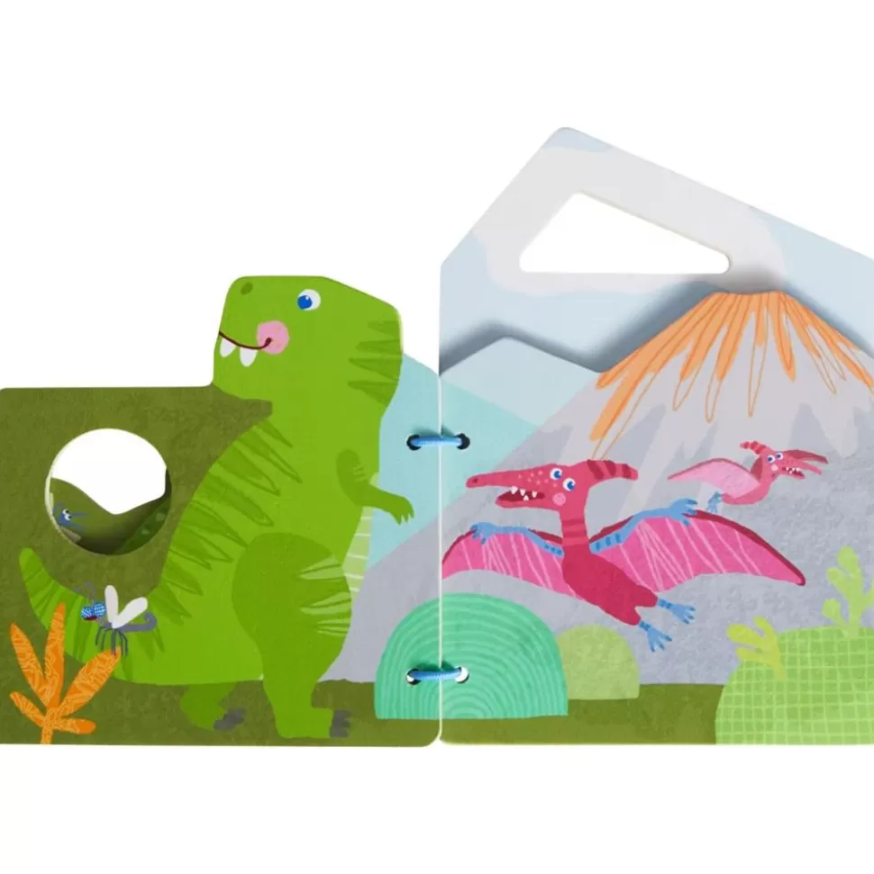 Haba Børnebøger<Babybog Af Trae - Dinosaurer