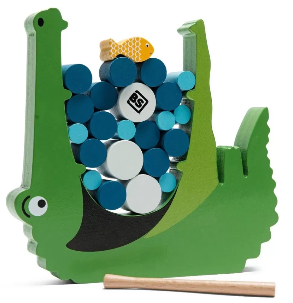 BS Toys Spil<Balancespil - Den Sultne Krokodille