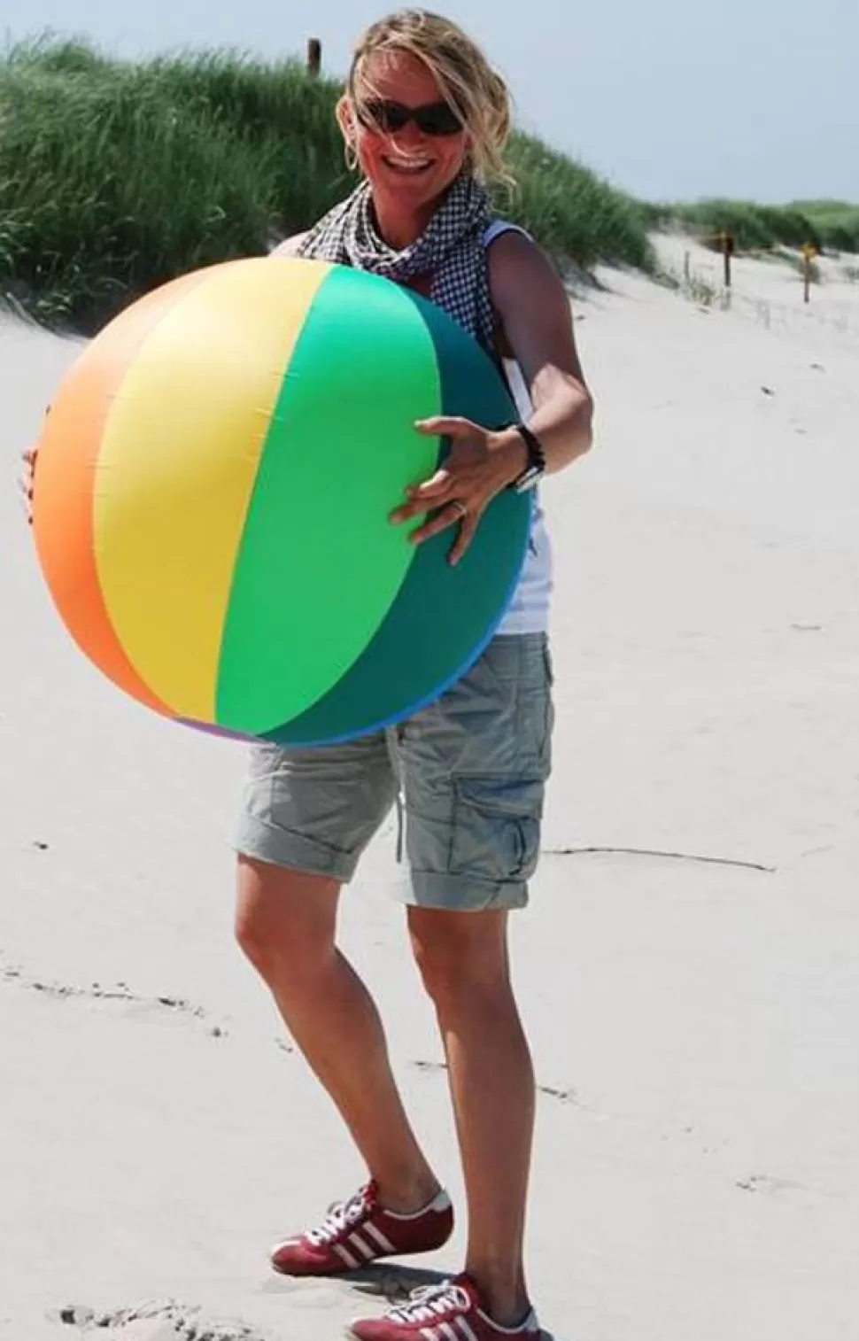* Strand- & Sandlegetøj<Ballonbold M. Overtraek Mega