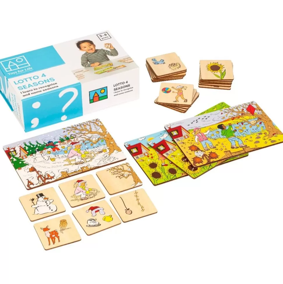 Toys for Life Spil<Billedlotteri: De 4 Arstider - Lær Om Arets Gang