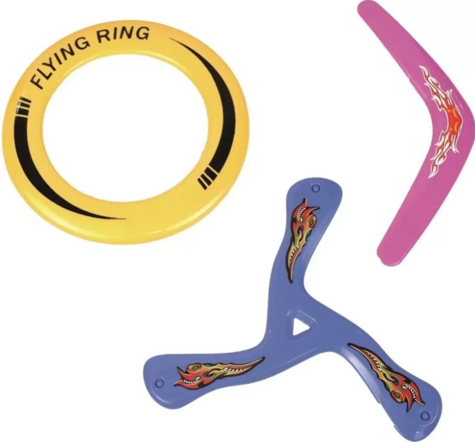 * Strand- & Sandlegetøj<Boomerang-Saet, 3 Dele
