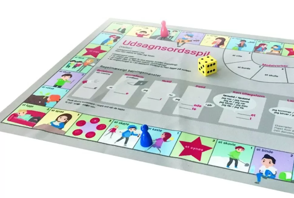 Time2Learn Spil<Braetspil - Udsagnsordsraes