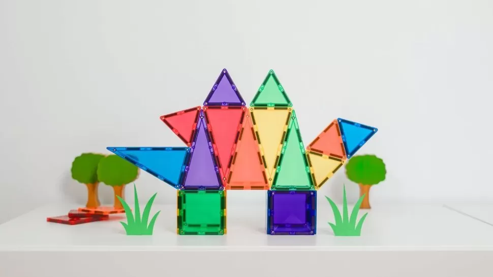 Connetix Magnetlegetøj & Magnetbyggesæt< | Rainbow Mini, 24 Stk