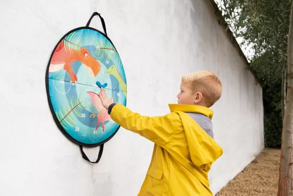 Scratch Spil<Dart Med Propeller, Magnetisk - Dinosaur