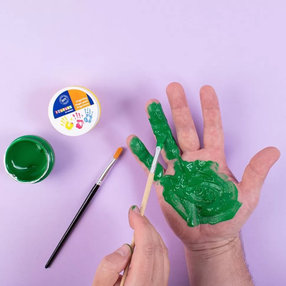 Playbox Tegne- & Malegrej<Fingermaling - 6 X 50 Ml