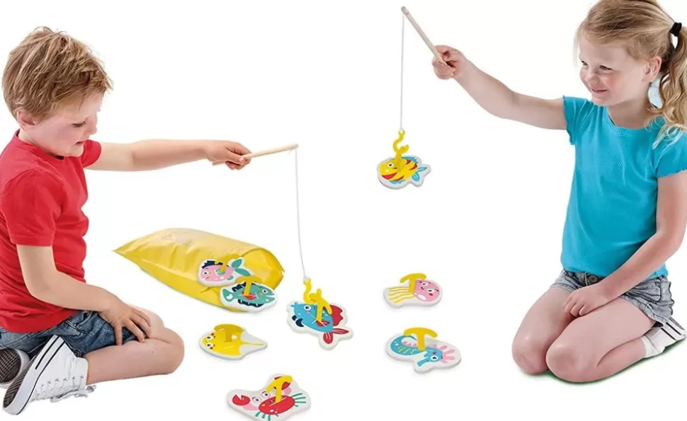 SES Creative Spil<Fiskespil - Fa En Skumfisk Pa Krogen