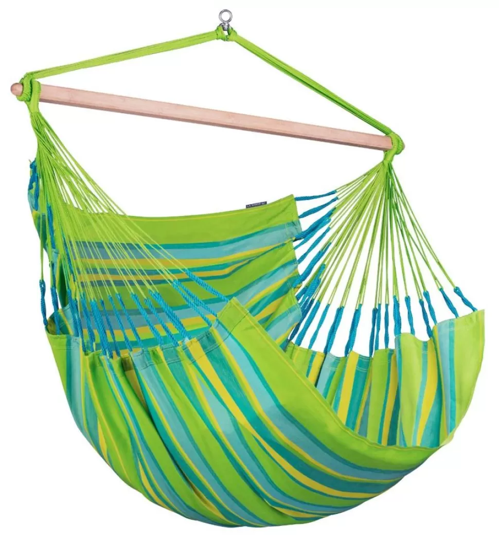 La Siesta Sansemotorisk Legetøj<Haengekojestol Kingsize Outdoor - Lime