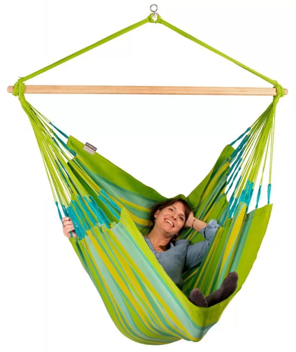 La Siesta Sansemotorisk Legetøj<Haengekojestol Kingsize Outdoor - Lime