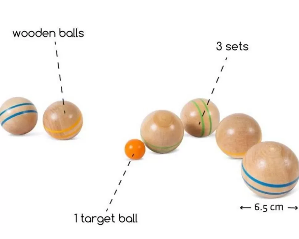 BS Toys Strand- & Sandlegetøj<Havespil - Petanque, Trae