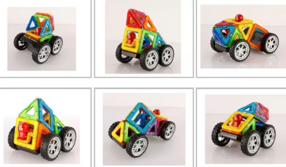 Magformers Magnetlegetøj & Magnetbyggesæt< 18 Stk - Wow Plus