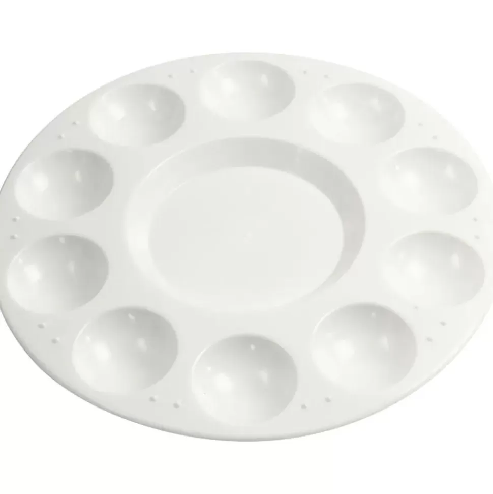 * Tegne- & Malegrej<Malerpalette I Plast - O 17 Cm