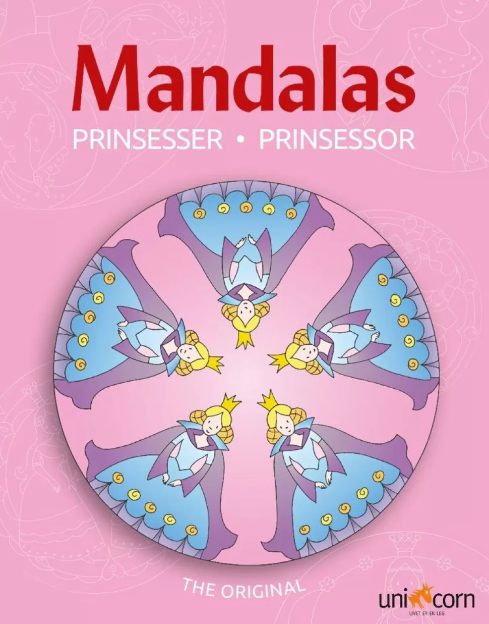 * Tegne- & Malegrej<Mandalas Malebog - Eventyrlige Prinsesser