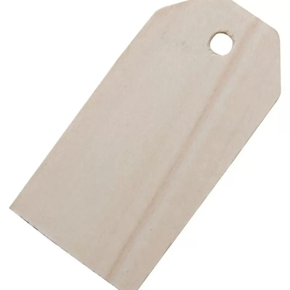 * Tegne- & Malegrej<Manilamaerker 3 X 6 Cm - Natur, 10 Stk