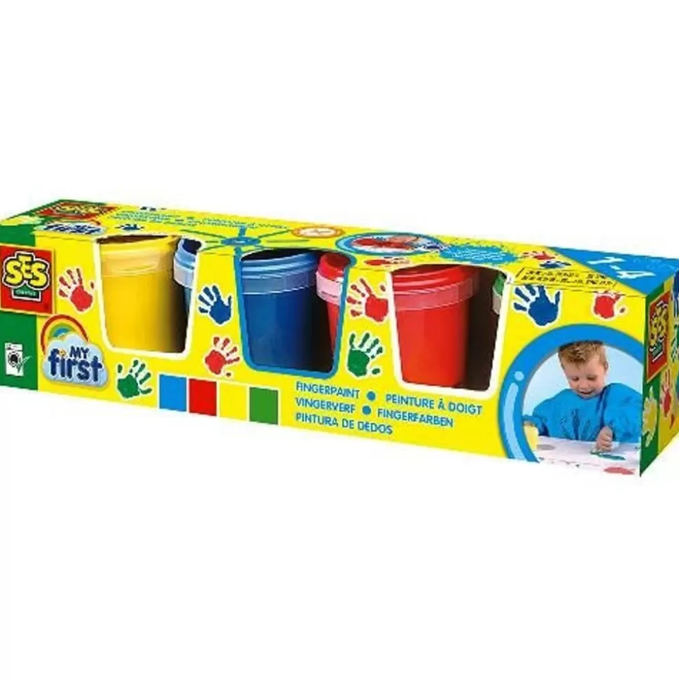 SES Creative Tegne- & Malegrej<Min Forste Fingermaling