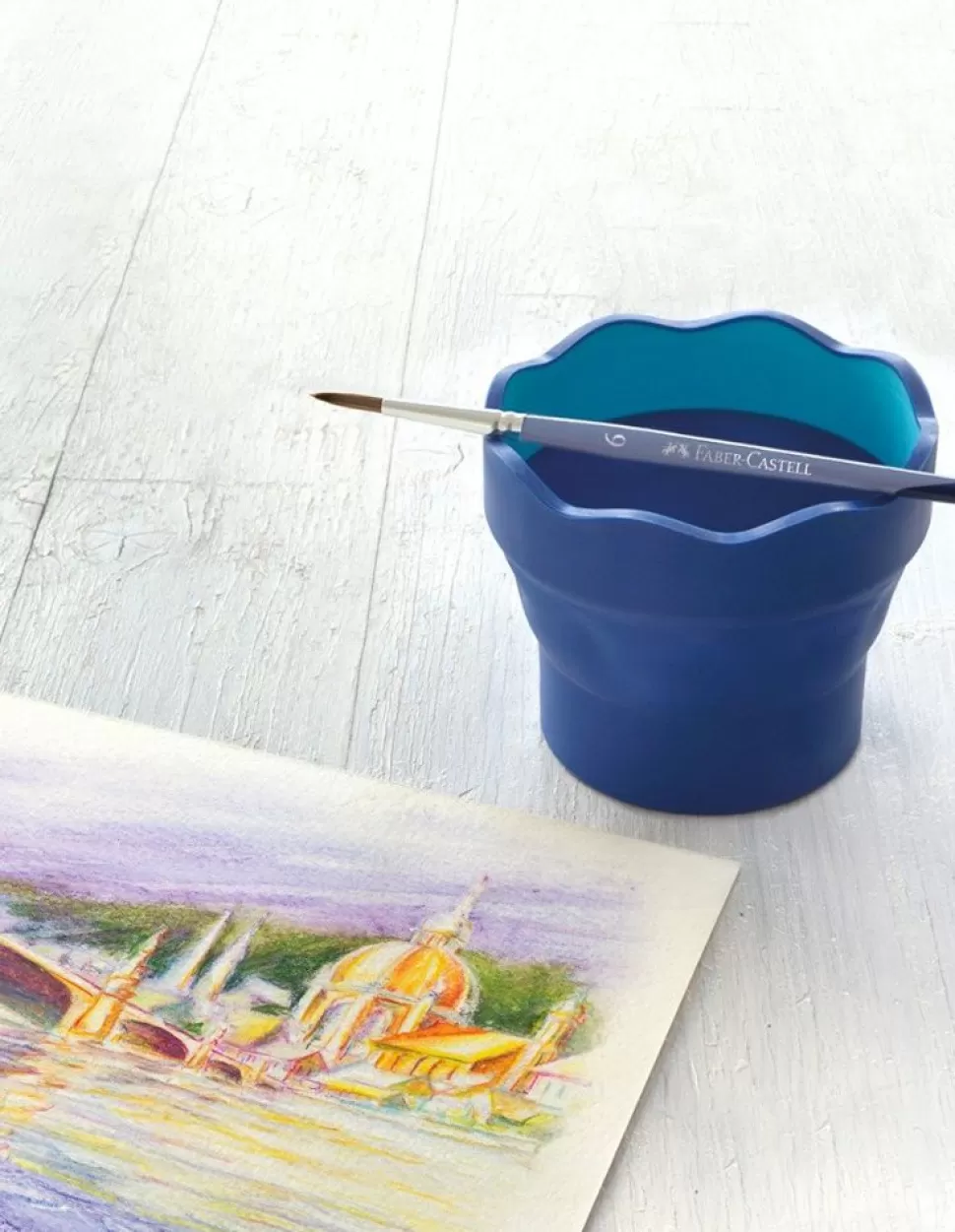 Faber-Castell Tegne- & Malegrej<Penselbotte, Foldbar