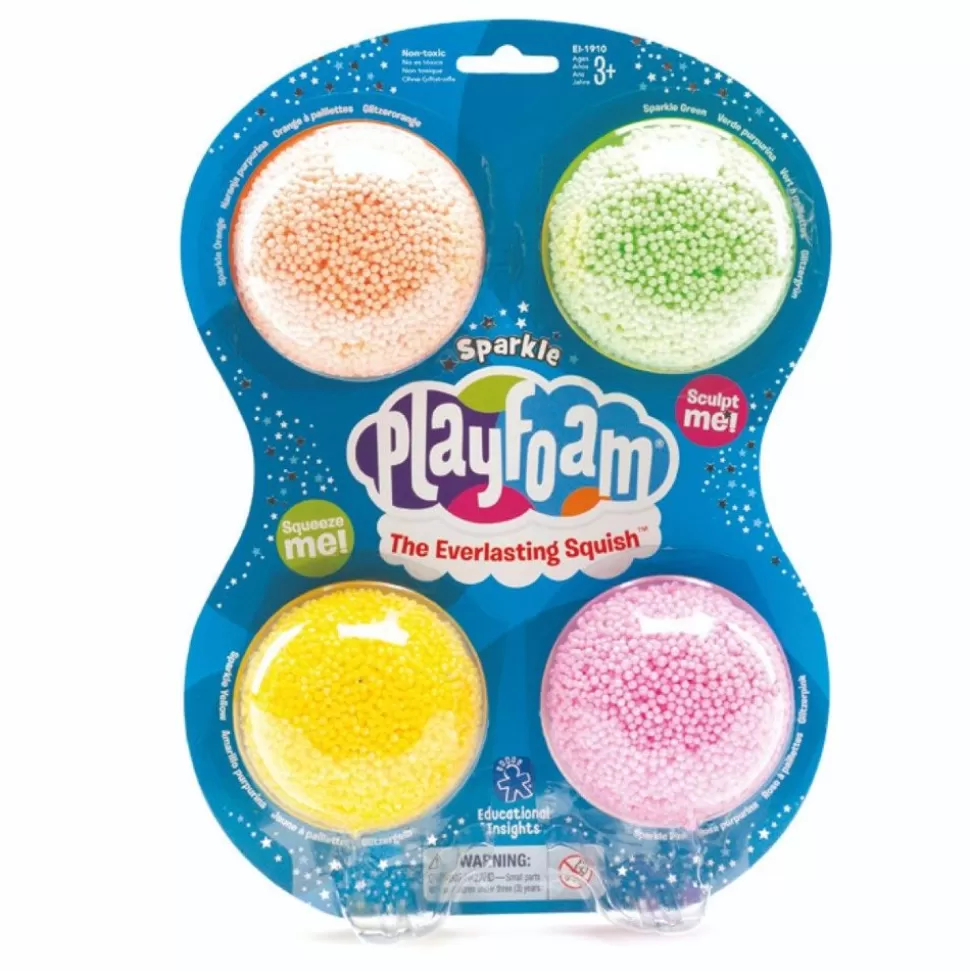 Learning Resources Sanselegetøj<Playfoam 4-Pak - Glitter