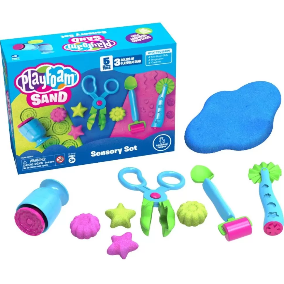 Learning Resources Sanselegetøj<Playfoam Sand - Sansesaet M. Redskaber