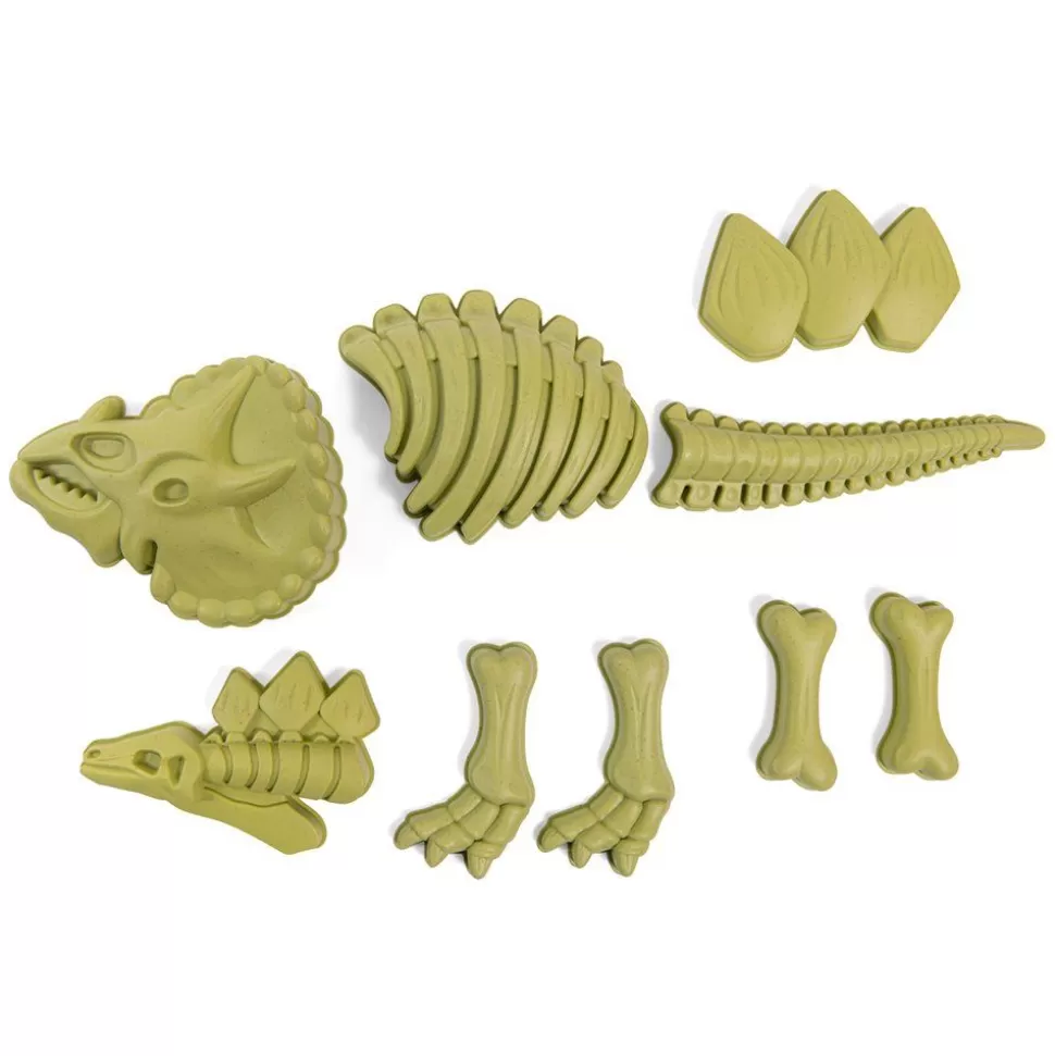 Moulin Roty Strand- & Sandlegetøj<Sandforme - Dinosaurfossiler, 9 Dele