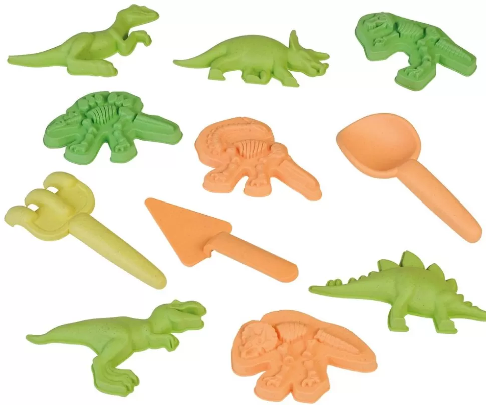 * Strand- & Sandlegetøj<Sandsaet Af Hvedestra - Dinosaurer, 11 Dele