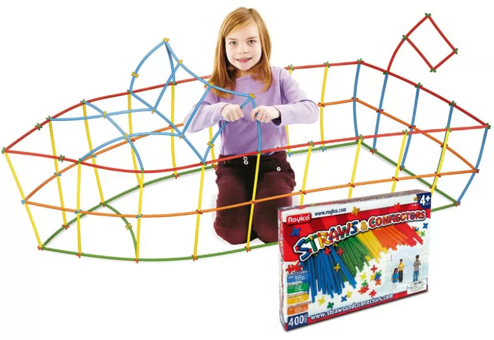 * Byggesæt<Straws & Connectors Byggesæt, 400 Dele