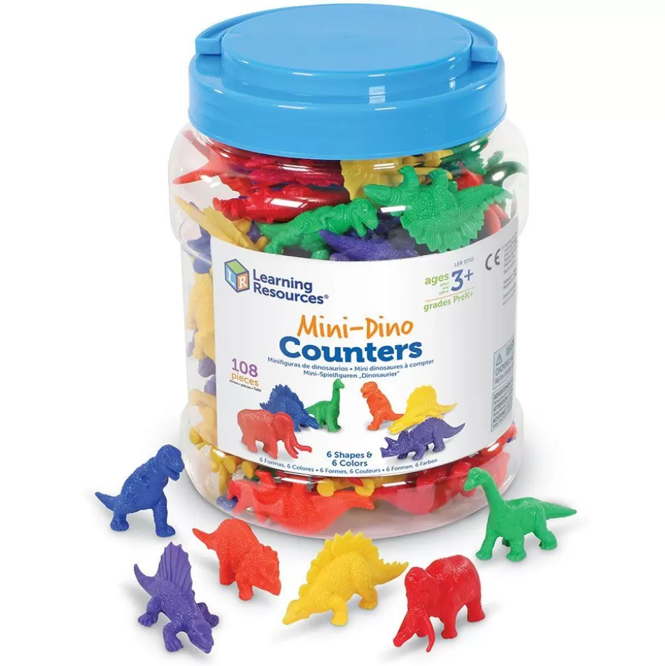 Learning Resources Sorterings- & Stablelegetøj<Tael & Sorter - Forhistoriske Dyr, 108 Dele