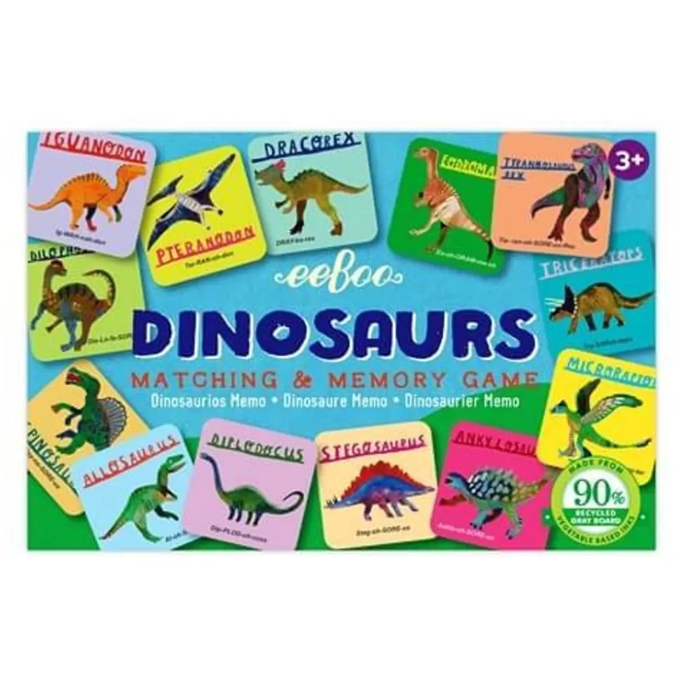 eeBoo Spil<Vendespil - Dinosaurer