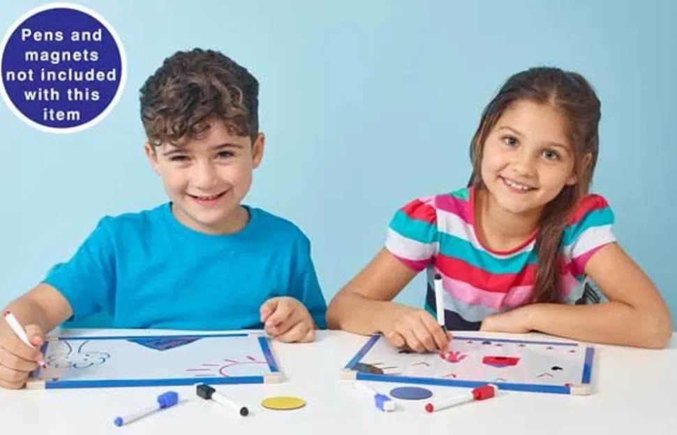 * Tegne- & Malegrej<Whiteboard, Magnetisk - 25 X 29,5 Cm